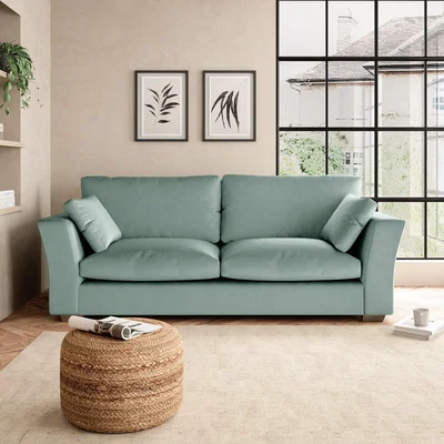Dunelm Blakeney Luxury Velvet 4 Seater Sofa Luxury Velvet Lilypad
