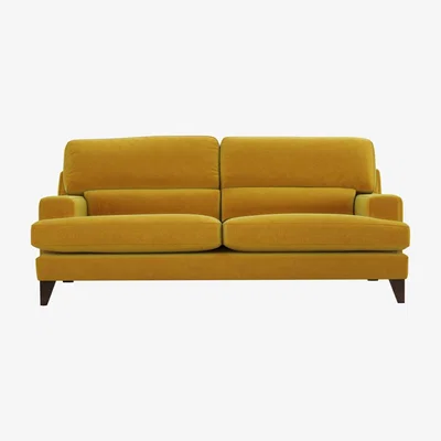 Furniture Village The Lounge Co. - Romilly 4 Seater Fabric Sofa - Only One Left! - Yellow