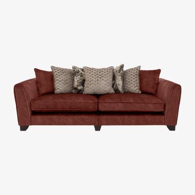 Furniture Village Ariana 4 Seater Fabric Pillow Back Sofa