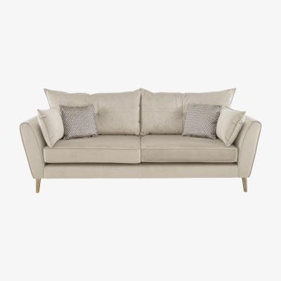 Furniture Village Celestia 4 Seater Fabric Sofa - Cream