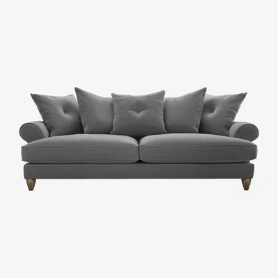 Furniture Village The Lounge Co. - Bronwyn 4 Seater Fabric Scatter Back Sofa