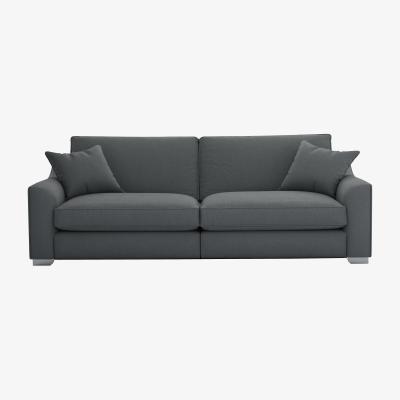Furniture Village The Lounge Co. - Isobel 4 Seater Fabric Sofa - Grey