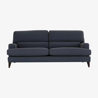 Furniture Village The Lounge Co. - Romilly 4 Seater Fabric Sofa - Blue