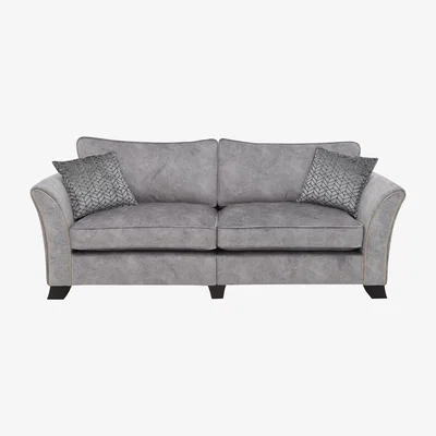 Furniture Village Amora 4 Seater Fabric Split Classic Back Sofa