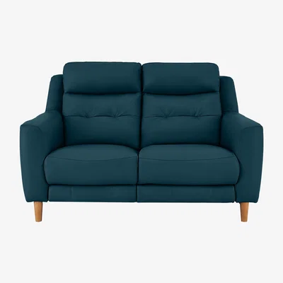 Furniture Village Bijoux 2 Seater Leather Sofa- World of Leather