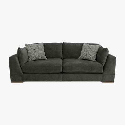 Furniture Village Billie 4 Seater Split Frame Sofa with Walnut Feet - Walnut