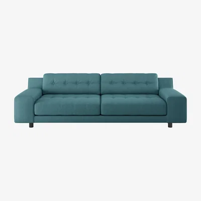 Habitat Habitat Hendricks 4 Seater Fabric Sofa - Teal
