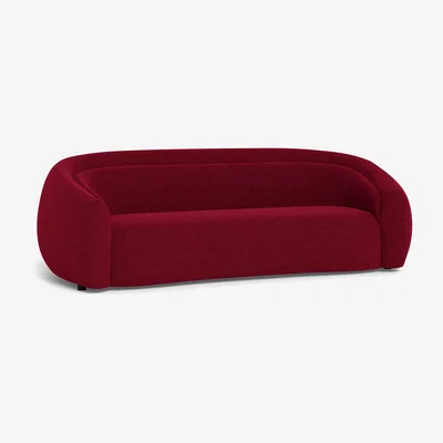Heal's Heal's Flora 4 Seater Sofa St Mortiz Wool Red
