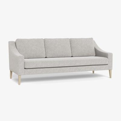 Heal's Heal's Richmond 4 Seater Sofa Chunky Boucle Ecru Tinted Ash Feet - Heal's UK Furniture