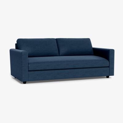 Heal's Heal's Nimbus 4 Seater Sofa Capelo Linen-Cotton Inkspot Black Feet