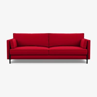 Heal's Heal's Tortona 4 seater Sofa Capelo LinenCotton Inkspot - Heal's UK Furniture