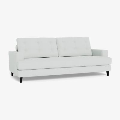 Heal's Heal's Mistral 4 Seater Sofa Broadweave Tin Black Feet