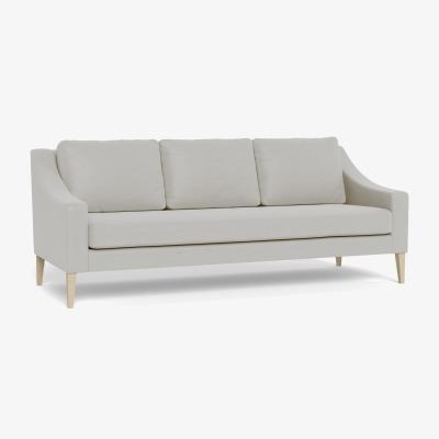 Heal's Heal's Richmond 4 Seater Sofa Capelo LinenCotton Sea Salt Natural Feet - Heal's UK Furniture