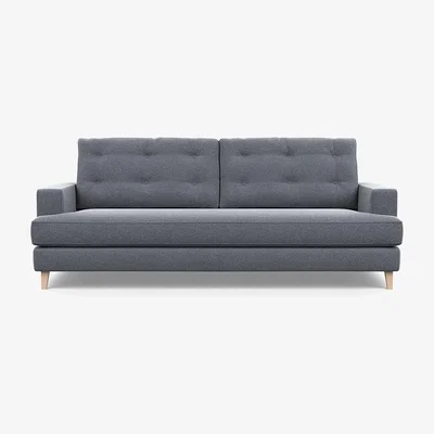 Heal's Heal's Mistral 4 Seater Sofa Textured Boucle Steel Natural Feet