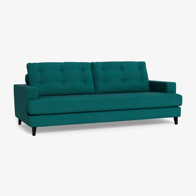 Heal's Heal's Mistral 4 Seater Sofa Brushed Cotton Pine Natural Feet - Heal's UK Furniture