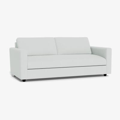 Heal's Heal's Nimbus 4 Seater Sofa Broad Weave Tin Black Feet