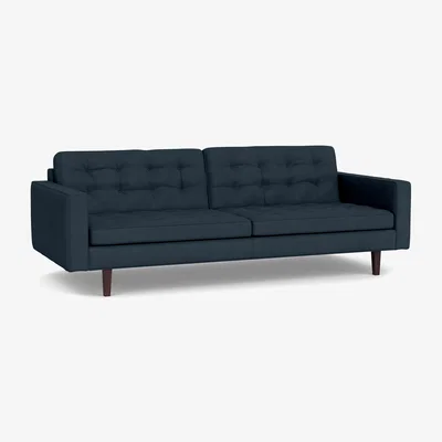 Heal's Heal's Hepburn 4 Seater Siena Cotton Deep Sea Natural - Heal's UK Furniture