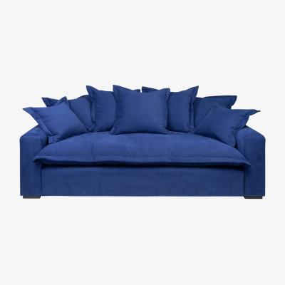 Heal's Heal's Brompton 4 Seater Sofa Smart Velvet Forest Black Feet - Heal's UK Furniture