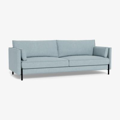 Heal's Heal's Tortona 4 seater Sofa Smart Linen Mix Duck Egg