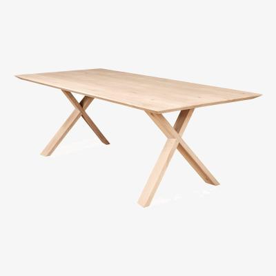 Heal's Heal's Oslo Table 160x100cm Grey Oak Straight Edge Filled - Heal's UK Furniture