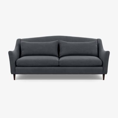 Heal's Heal's Somerset 4 Seater Sofa Melton Wool New Navy Natural - Heal's UK Furniture