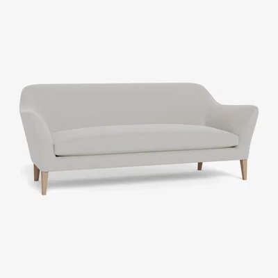 Heal's Heal's Wallis 4 Seater Sofa Capelo LinenCotton Sea Salt Black Feet - Heal's UK Furniture