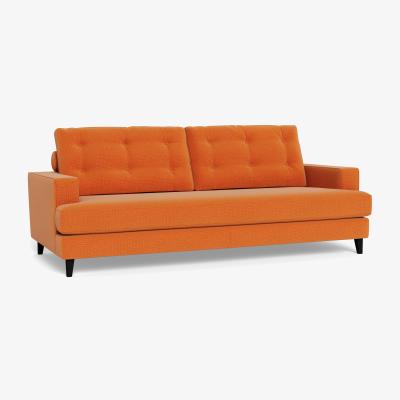 Heal's Heal's Mistral 4 Seater Sofa Tejo Recycled Zinnia Natural Feet - Heal's UK Furniture