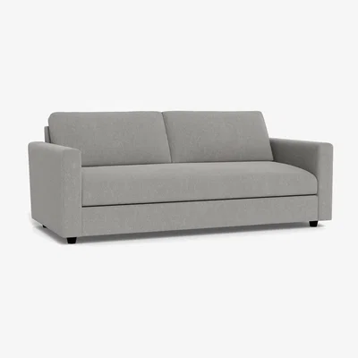 Heal's Heal's Nimbus II 4 Seater Sofa Texture Pale Grey Black Feet