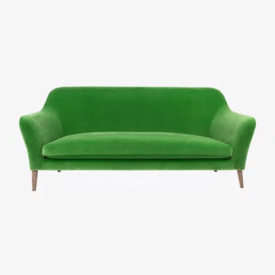 Heal's Heal's Wallis 4 Seater Sofa Broad Weave Putty Black Feet - Heal's UK Furniture