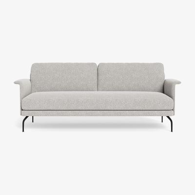Heal's Heal's Iver 4 Seater Sofa Chunky Boucle Ecru Black Feet