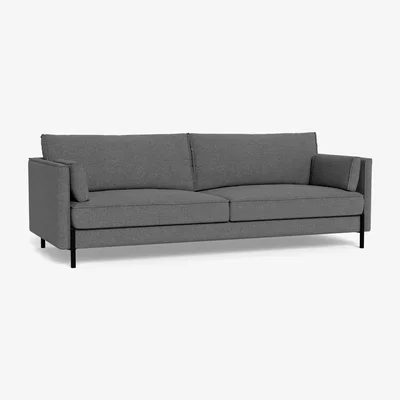 Heal's Heal's Tortona 4 seater Sofa Tejo Recycled Noir