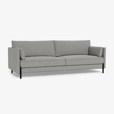 Heal's Heal's Tortona 4 seater Sofa Texture Pale Grey - Heal's UK Furniture