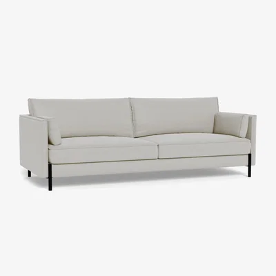 Heal's Heal's Tortona 4 seater Sofa Capelo LinenCotton Sea Salt - Heal's UK Furniture