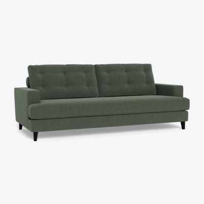 Heal's Heal's Mistral 4 Seater Sofa Cotton Grain Black Feet - Heal's UK Furniture