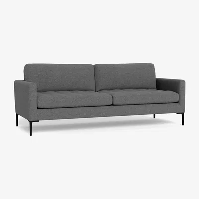 Heal's Heal's Eton 4 Seater Sofa Tejo Recycled Noir Black Feet