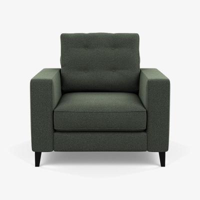 Heal's Heal's Richmond 4 Seater Sofa Brushed Cotton Oat Tinted Ash Feet - Heal's UK Furniture