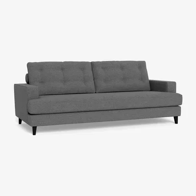 Heal's Heal's Mistral 4 Seater Sofa Tejo Recycled Noir Natural Feet