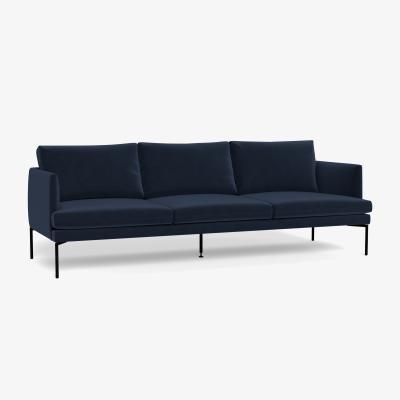 Heal's Heal's Matera 4 Seater Sofa St Moritz Wool Light Grey - Heal's UK Furniture