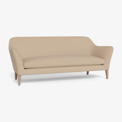 Heal's Heal's Wallis 4 Seater Sofa Capelo Linen-Cotton Bamboo Natural Feet