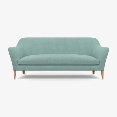 Heal's Heal's Wallis 4 Seater Sofa Tejo Recycled Teal Tinted Ash Feet - Heal's UK Furniture
