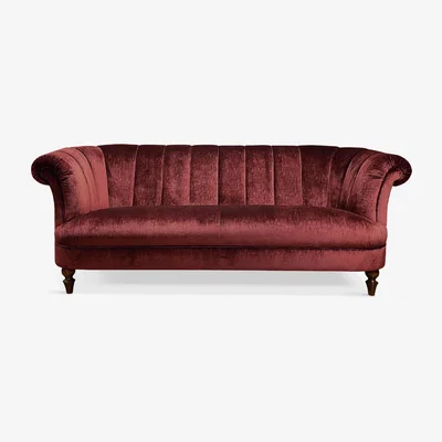John Lewis Spink & Edgar by Tetrad Carmen Floral Back Grand 4 Seater Sofa, Dark Leg