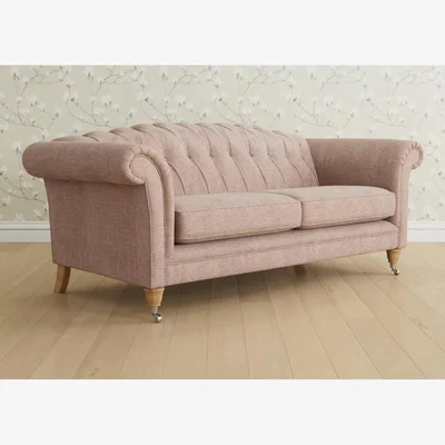 John Lewis Laura Ashley Gloucester Grand 4 Seater Sofa, Oak Leg