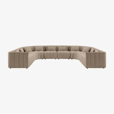 My Furniture Essen Super Lounge Suite – Taupe