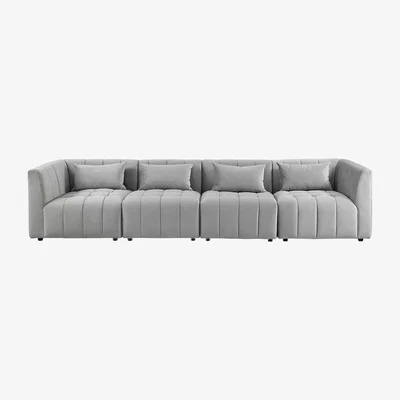 My Furniture Essen Four Seat Sofa – Dove Grey