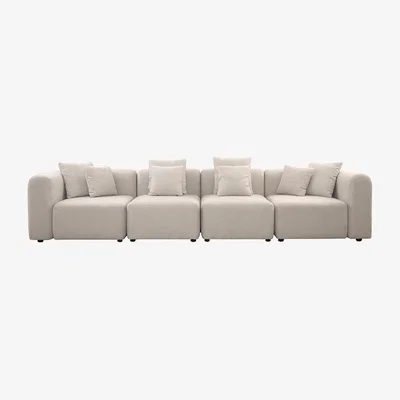 My Furniture Dune Four Seat Sofa – Parchment