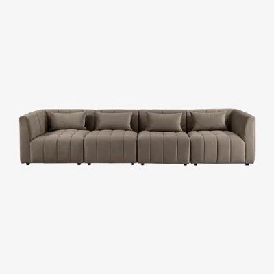 My Furniture Essen Four Seat Sofa – Carbon