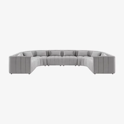 My Furniture Essen Lounge Suite – Dove Grey