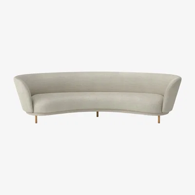 Nordic Nest Massproductions Dandy 4-seater sofa Oak-Sacho sapphire 007