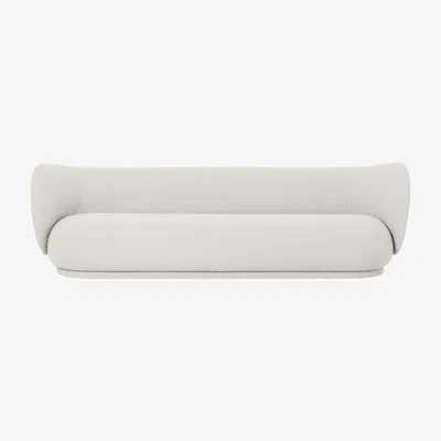 Nordic Nest ferm LIVING Rico sofa bouclé 4-seat Bouclé off white