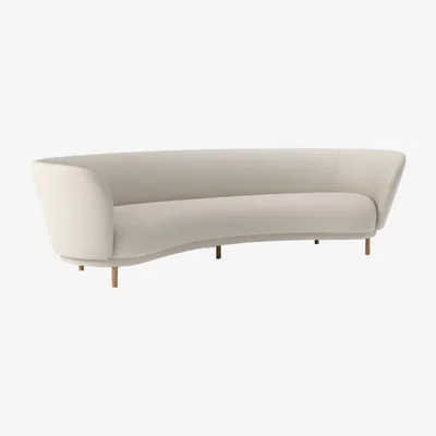 Nordic Nest Massproductions Dandy 4-seater sofa Oak-Geneva shingle - 2854/120